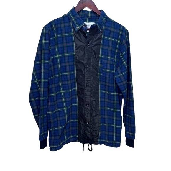 Crooks & Castles Plaid Button Down Shirt Size Medium - Picture 4 of 13